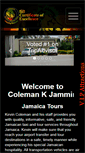 Mobile Screenshot of colemankjamminjamaicatours.com